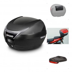 SHAD Baul SH34 + soporte montaje accesorios KIT-440429