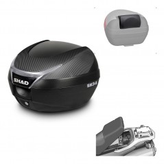 SHAD Baul SH34 + soporte montaje respaldo KIT-440432