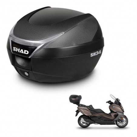 SHAD Baul SH34 + soporte montaje KIT-440446