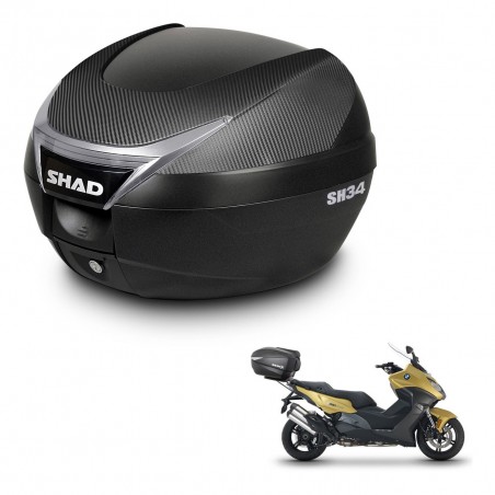 SHAD Baul SH34 + soporte montaje KIT-440450