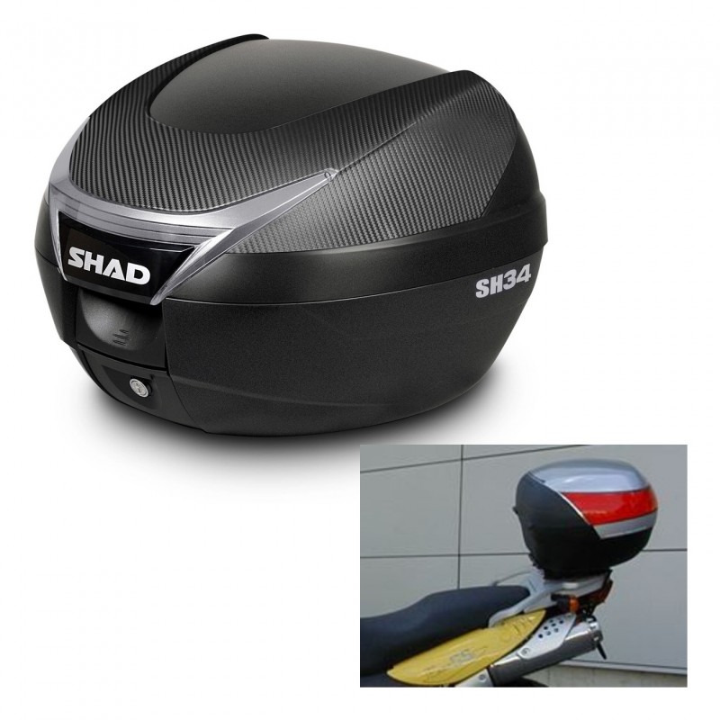 SHAD Baul SH34 + soporte montaje KIT-440454