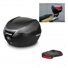 SHAD Baul SH34 + soporte montaje luz de freno KIT-440455