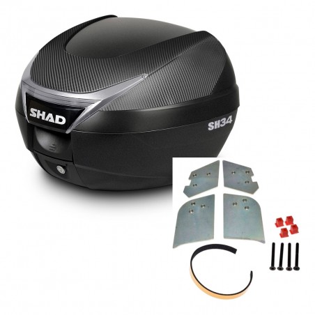 SHAD SH34 trunk + mounting bracket KIT-440478
