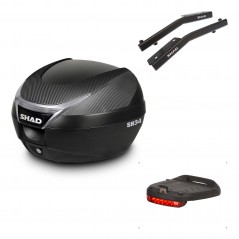 SHAD Baul SH34 + soporte montaje luz de freno KIT-440483