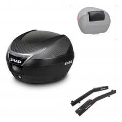 SHAD Baul SH34 + soporte montaje respaldo KIT-440484