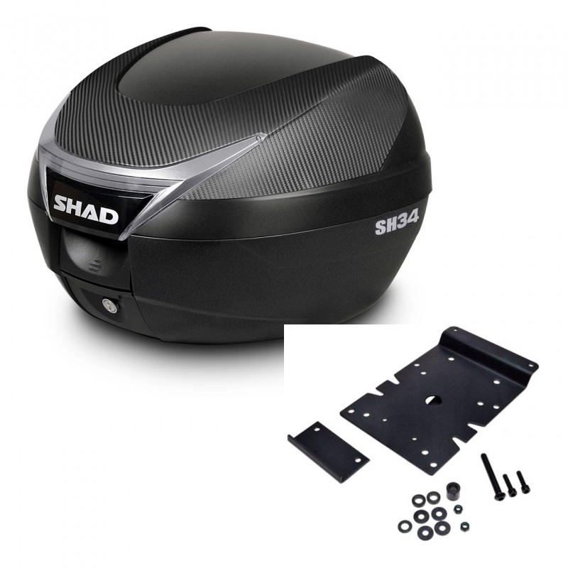 SHAD SH34 trunk + mounting bracket KIT-440486