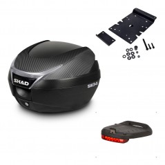SHAD Baul SH34 + soporte montaje luz de freno KIT-440487
