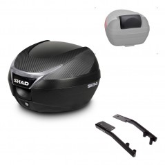 SHAD Baul SH34 + soporte montaje respaldo KIT-440500