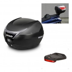 SHAD Baul SH34 + soporte montaje luz de freno KIT-440507