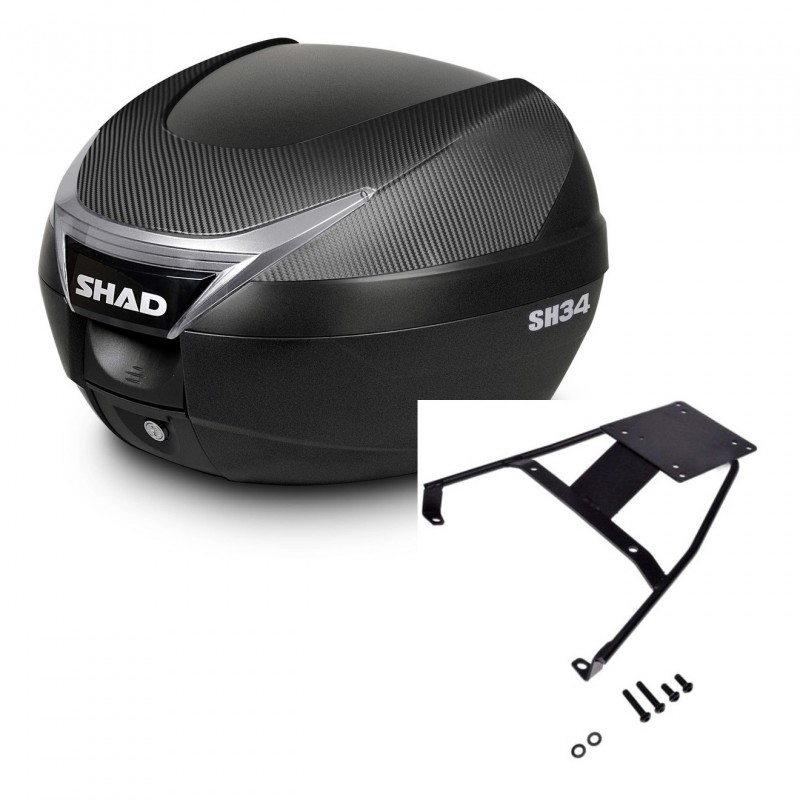SHAD SH34 trunk + mounting bracket KIT-440514