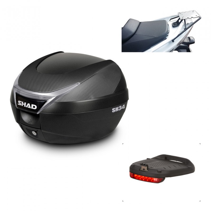 SHAD Baul SH34 + soporte montaje luz de freno KIT-440523