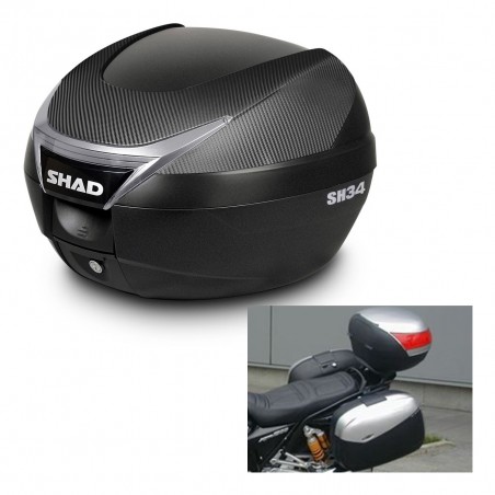 SHAD SH34 trunk + mounting bracket KIT-440526