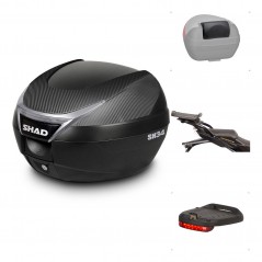 SHAD Baul SH34 + soporte montaje accesorios KIT-440557