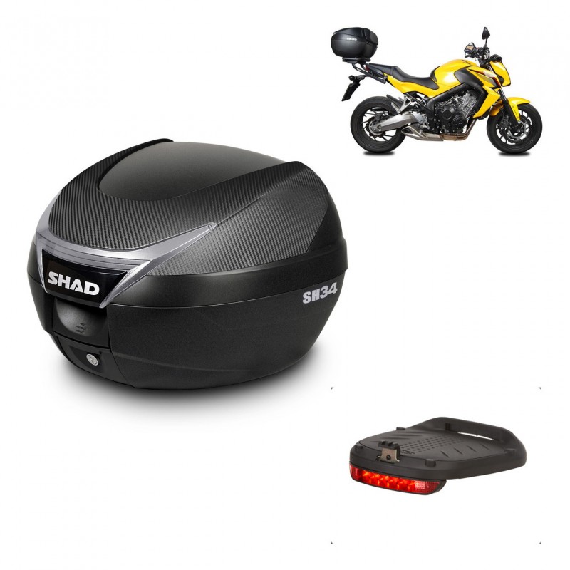 SHAD Baul SH34 + soporte montaje luz de freno KIT-440571