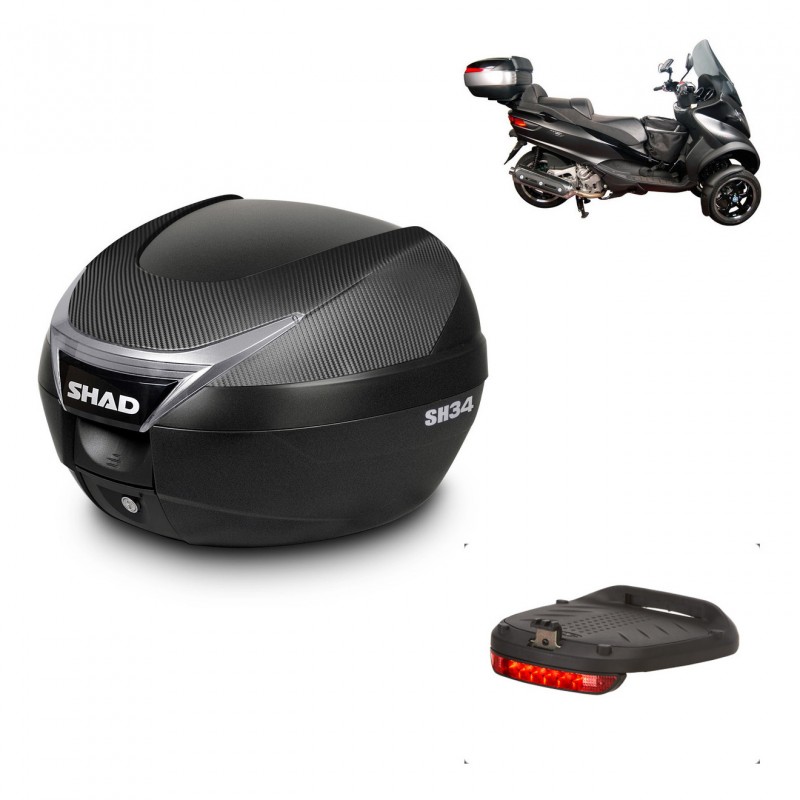 SHAD Baul SH34 + soporte montaje luz de freno KIT-440591