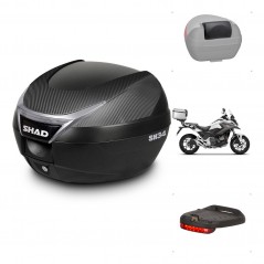 SHAD Baul SH34 + soporte montaje accesorios KIT-440613