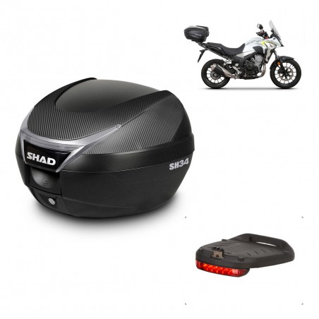 SHAD Baul SH34 + soporte montaje luz de freno KIT-440619