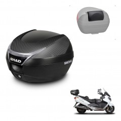 SHAD Baul SH34 + soporte montaje respaldo KIT-440628