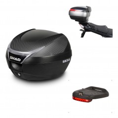 SHAD Baul SH34 + soporte montaje luz de freno KIT-440635