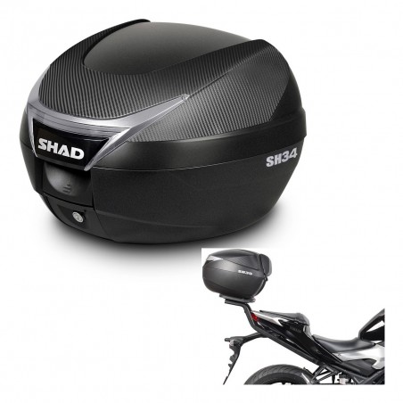 SHAD Baul SH34 + soporte montaje KIT-440642