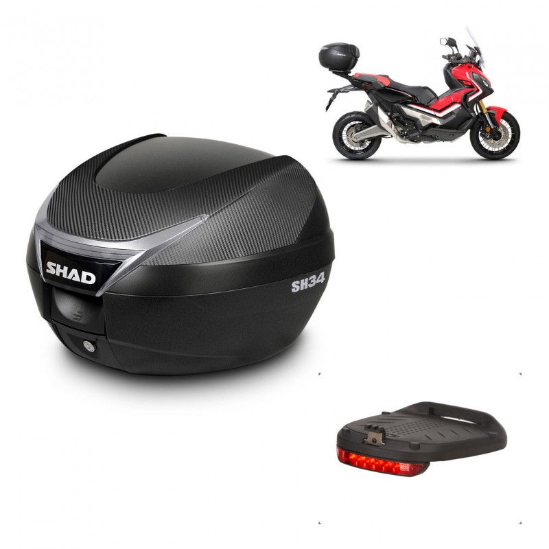SHAD Baul SH34 + soporte montaje luz de freno KIT-440667