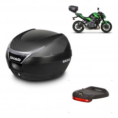 SHAD Baul SH34 + soporte montaje luz de freno KIT-440683