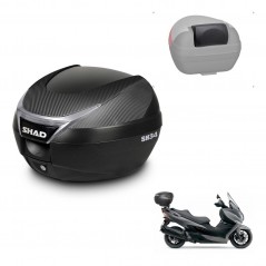 SHAD Baul SH34 + soporte montaje respaldo KIT-440688