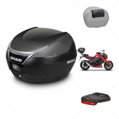 SHAD Baul SH34 + soporte montaje accesorios KIT-440693