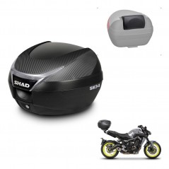 SHAD Baul SH34 + soporte montaje respaldo KIT-440696
