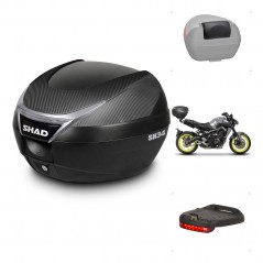 SHAD Baul SH34 + soporte montaje accesorios KIT-440697
