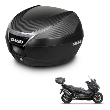 SHAD SH34 trunk + mounting bracket KIT-440698