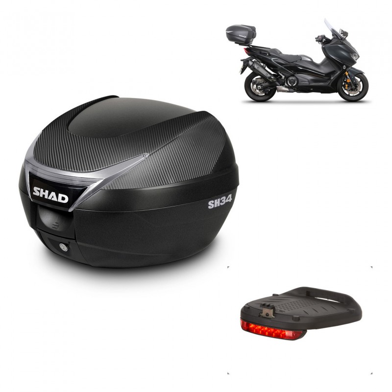 SHAD Baul SH34 + soporte montaje luz de freno KIT-440699
