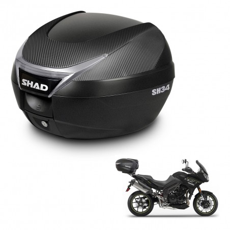 SHAD Baul SH34 + soporte montaje KIT-440702