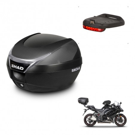 SHAD SH34 trunk + mounting bracket brake light KIT-440771