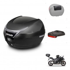 SHAD Baul SH34 + soporte montaje accesorios KIT-440773