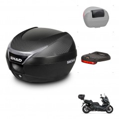 SHAD Baul SH34 + soporte montaje accesorios KIT-440793