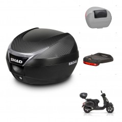 SHAD Baul SH34 + soporte montaje accesorios KIT-440817