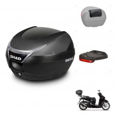 SHAD Baul SH34 + soporte montaje accesorios KIT-440841