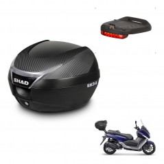 SHAD Baul SH34 + soporte montaje luz de freno KIT-440863