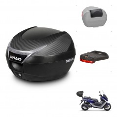 SHAD Baul SH34 + soporte montaje accesorios KIT-440865