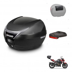 SHAD Baul SH34 + soporte montaje accesorios KIT-440925