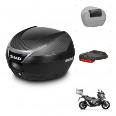 SHAD Baul SH34 + soporte montaje accesorios KIT-440941