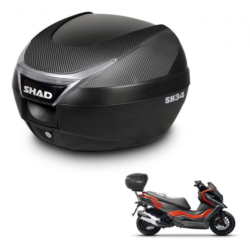 SHAD Baul SH34 + soporte montaje KIT-440942