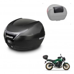 SHAD Baul SH34 + soporte montaje respaldo KIT-440948