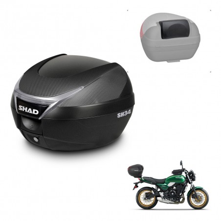 SHAD Baul SH34 + soporte montaje respaldo KIT-440948