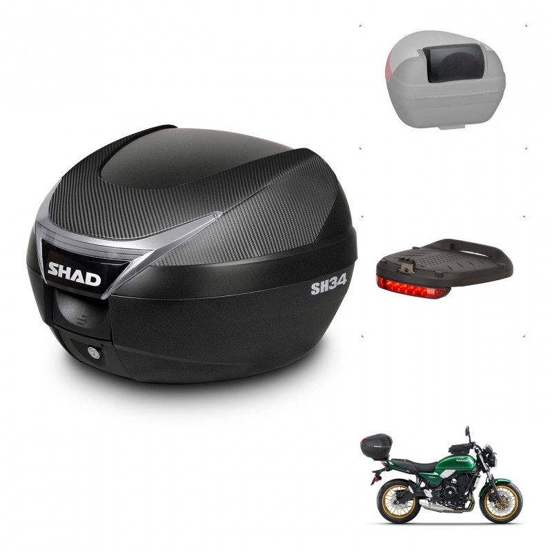 SHAD Baul SH34 + soporte montaje accesorios KIT-440949