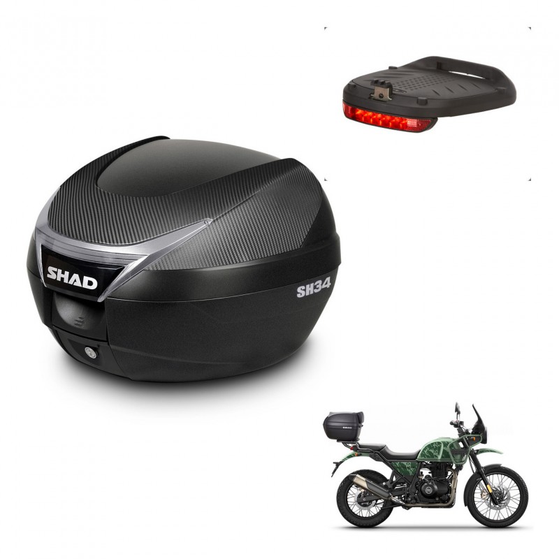 SHAD Baul SH34 + soporte montaje luz de freno KIT-440951