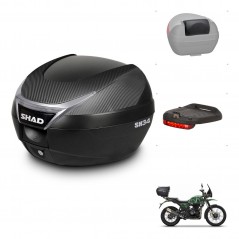 SHAD Baul SH34 + soporte montaje accesorios KIT-440953