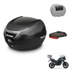SHAD Baul SH34 + soporte montaje accesorios KIT-440965