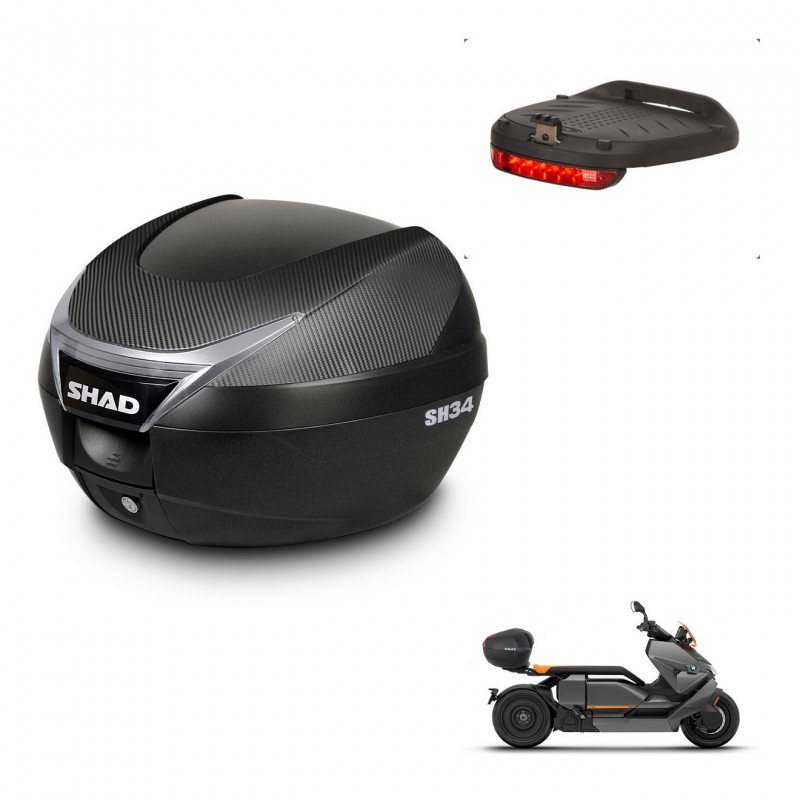 SHAD Baul SH34 + soporte montaje luz de freno KIT-440971